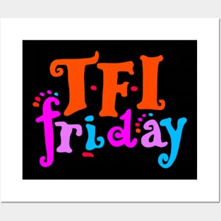 TFI Friday (plain logo) Posters and Art